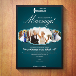 Diseño de Flyer por debdesign para MarriageBuilding USA | Diseño: #16783362