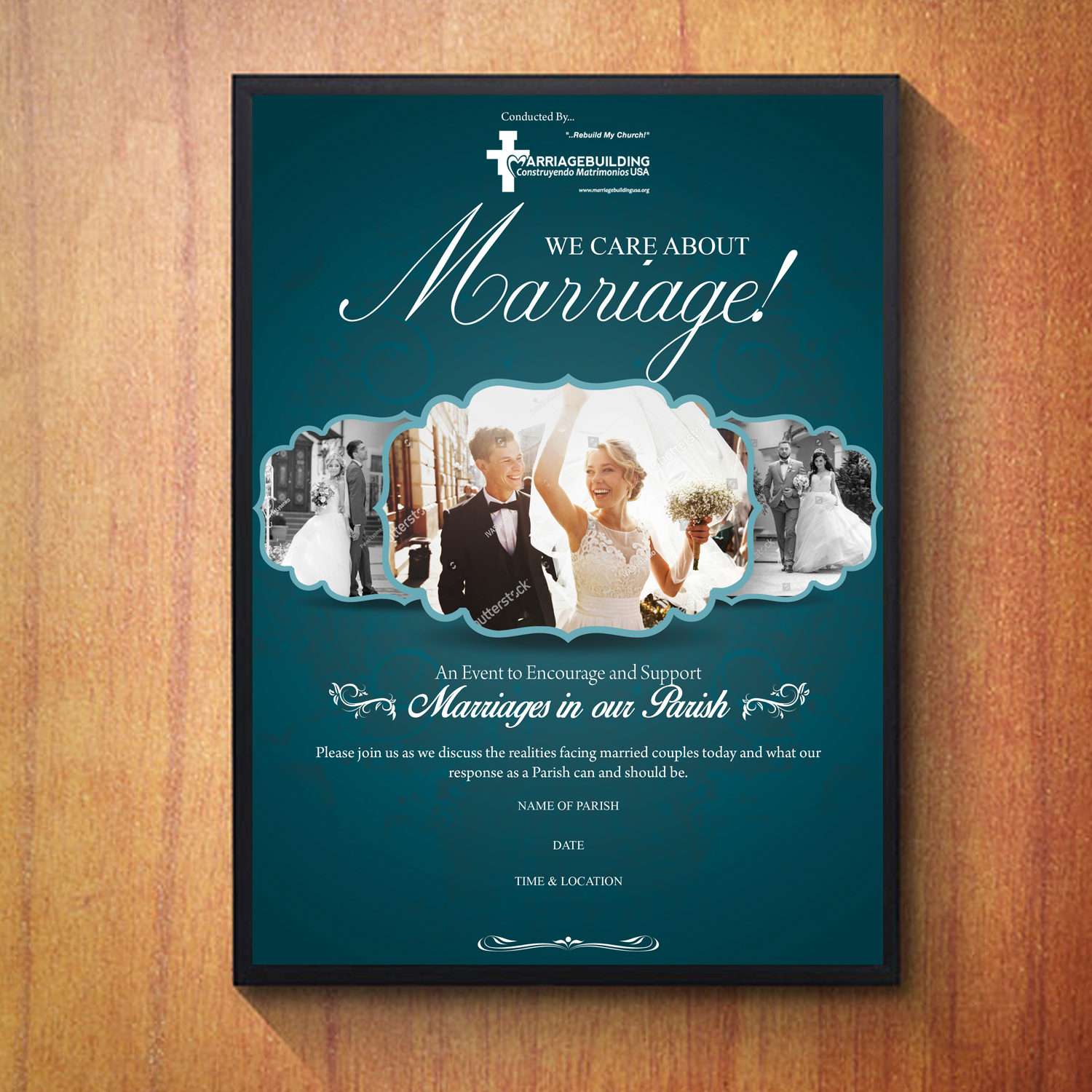 Diseño de Flyer por debdesign para MarriageBuilding USA | Diseño #16783889