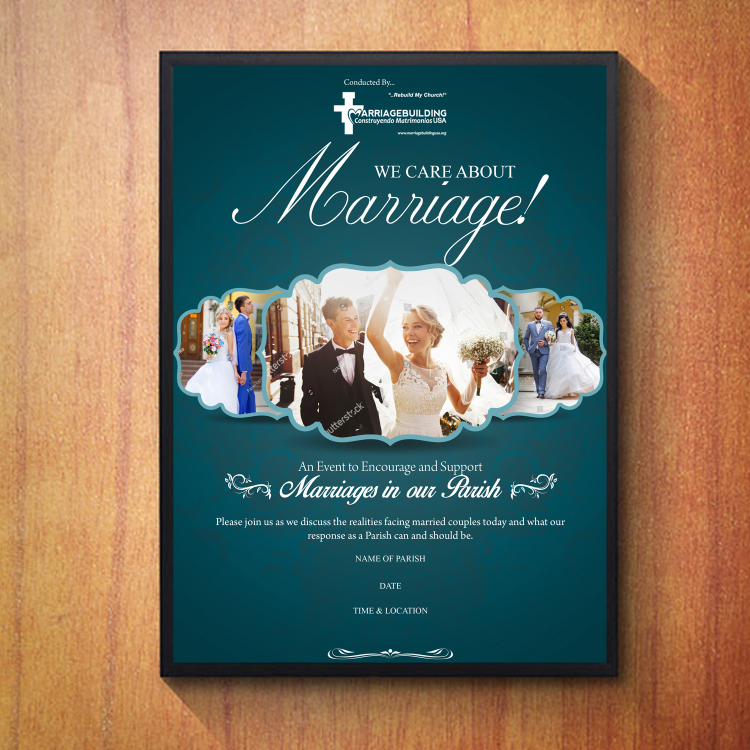 Diseño de Flyer por debdesign para MarriageBuilding USA | Diseño #16783890