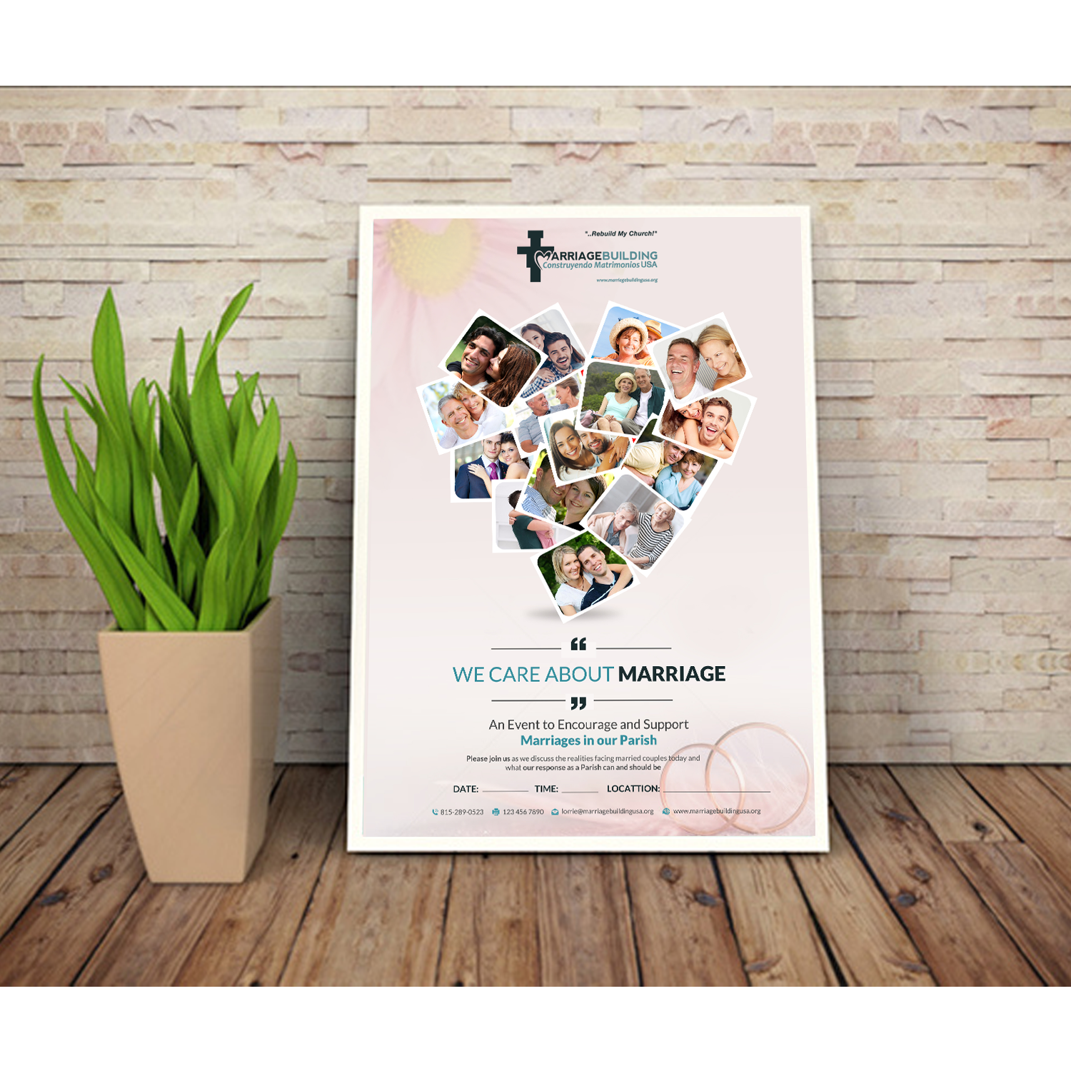 Flyer Design by creative.bugs for MarriageBuilding USA | Design #16784315