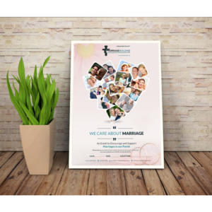 Diseño de Flyer por creative.bugs para MarriageBuilding USA | Diseño: #16784315