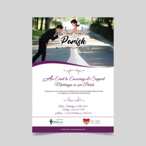 Diseño de Flyer por bdesigner9 para MarriageBuilding USA | Diseño: #16786995