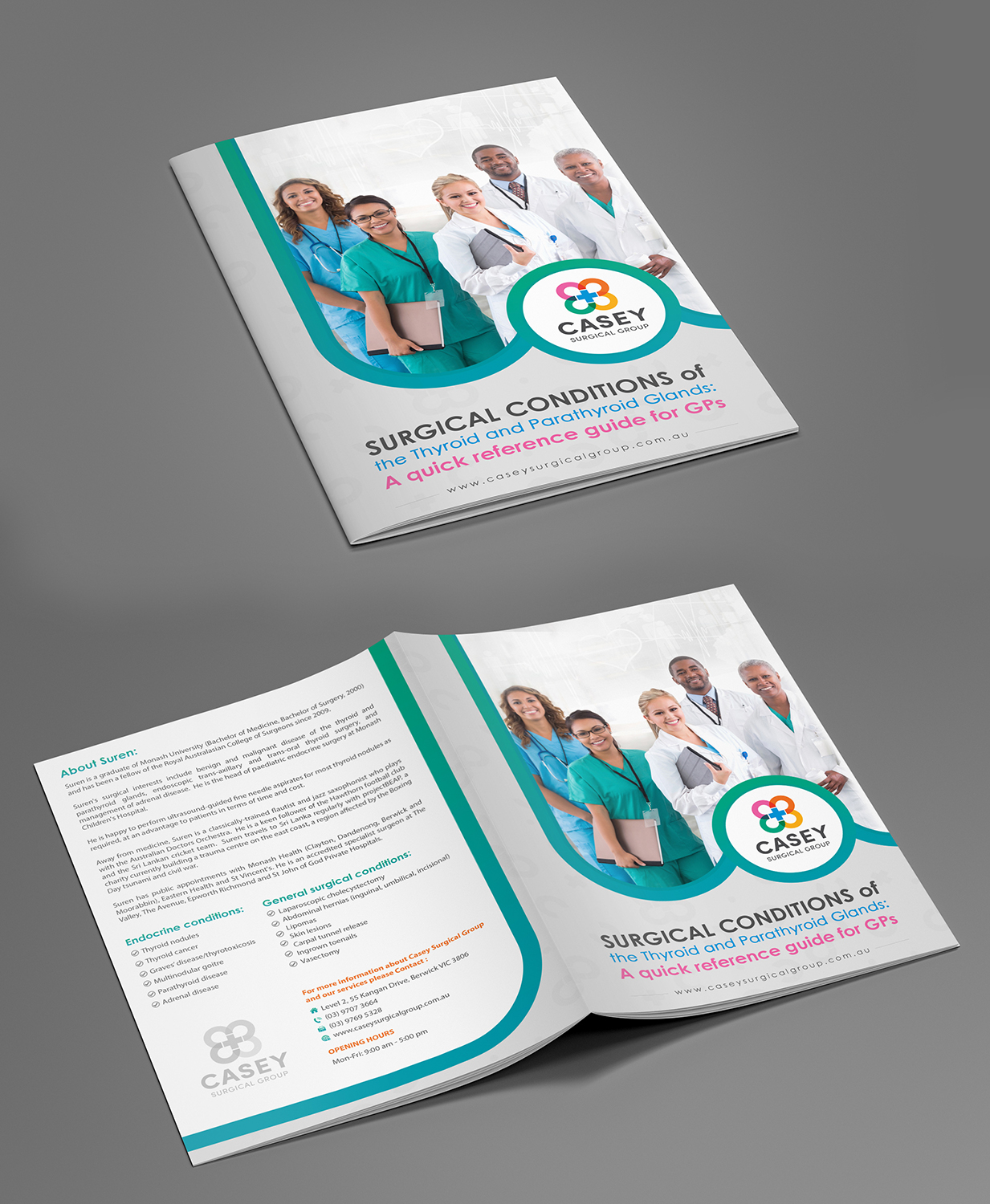 Flyer Design by debdesign for Casey Surgical Group | Design #17122709