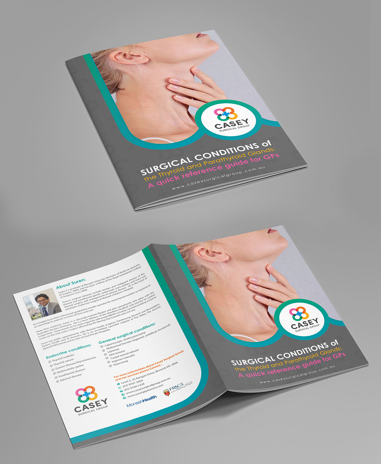 upmarket modern flyer design for casey surgical group by debdesign quick flyer design