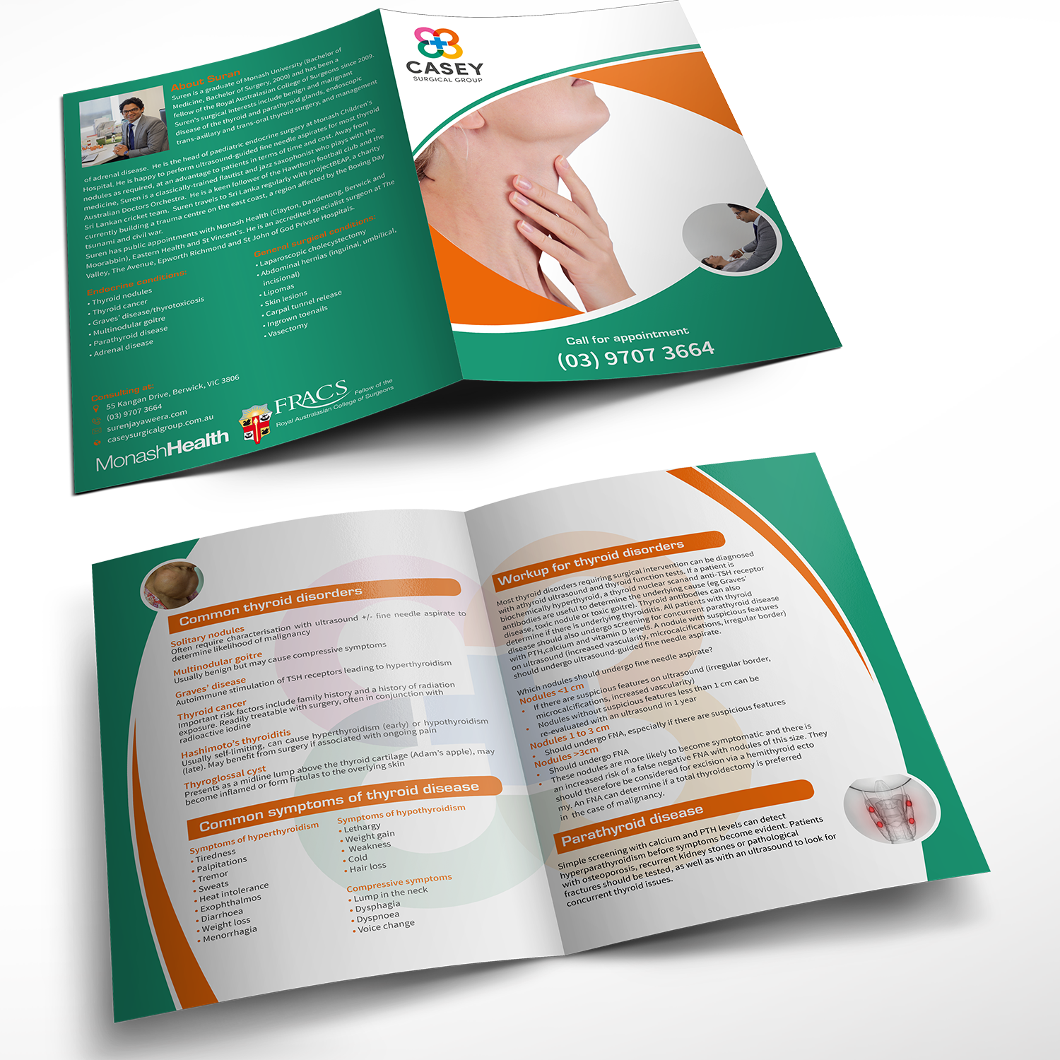 Flyer-Design von Shabnum Khan für Casey Surgical Group | Design #17192405