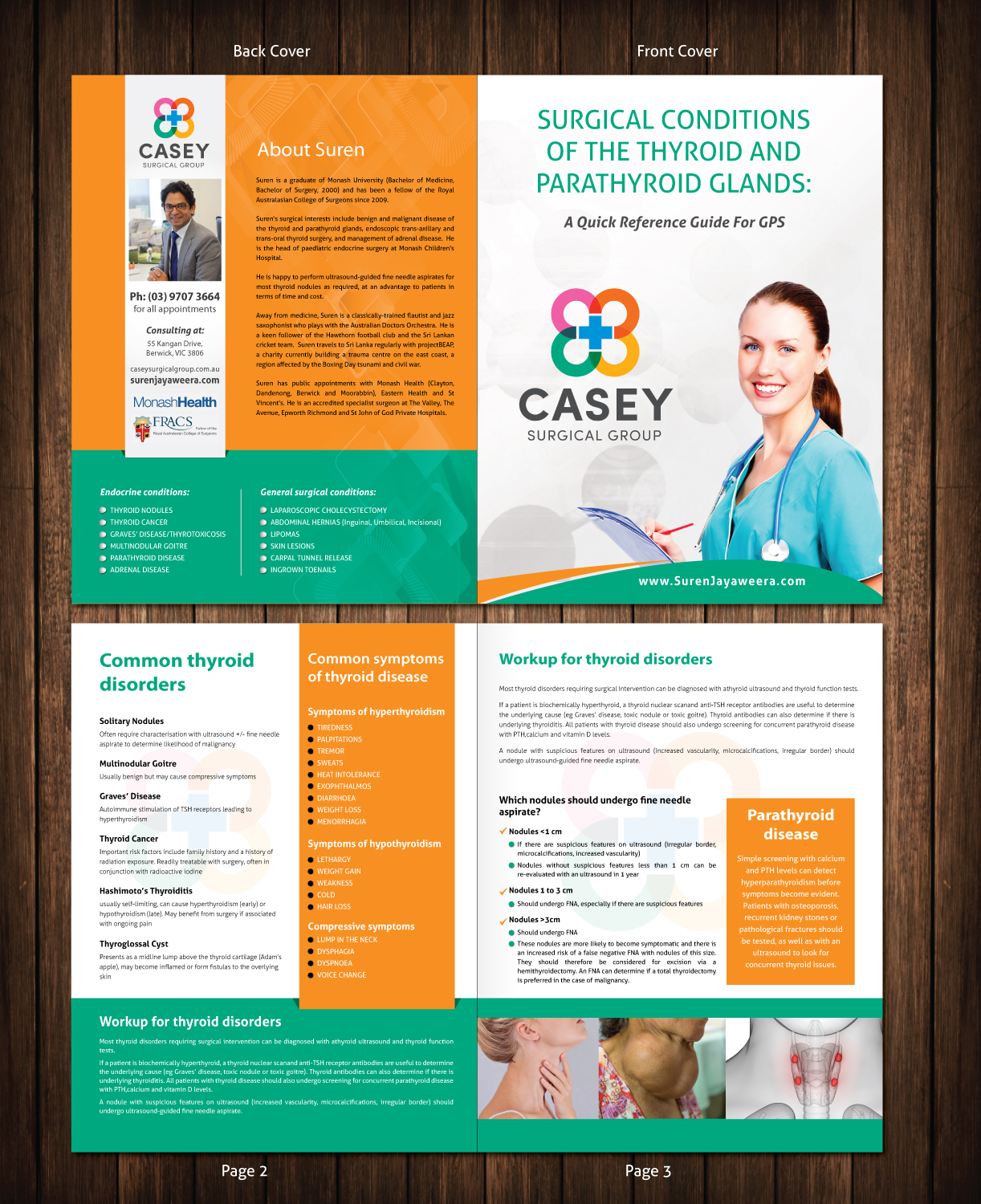 Flyer Design by meet007 for Casey Surgical Group | Design #17137550
