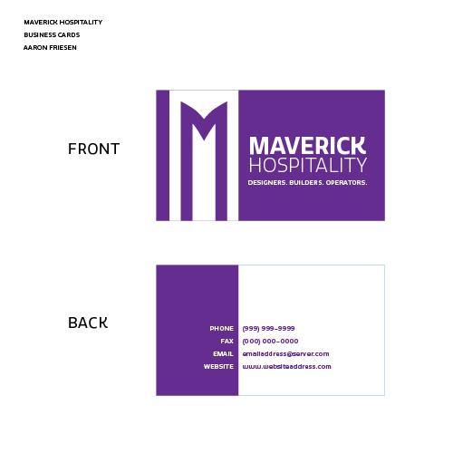 Business Card Design by aaron.m.friesen for this project | Design #16801610