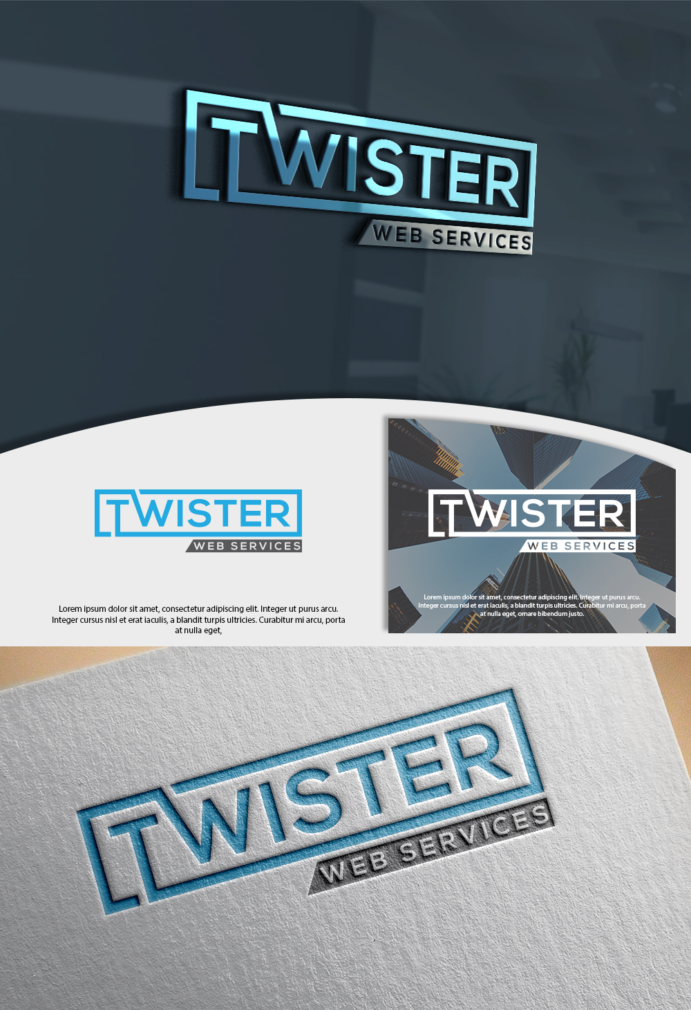 Logo Design by Renewable for Twister Web Services | Design #16787151