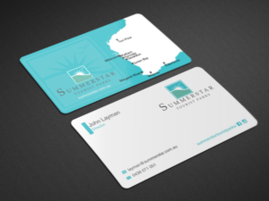 Design de Carte de Visite par Riz' pour Summerstar Pty Ltd | Design #16790267
