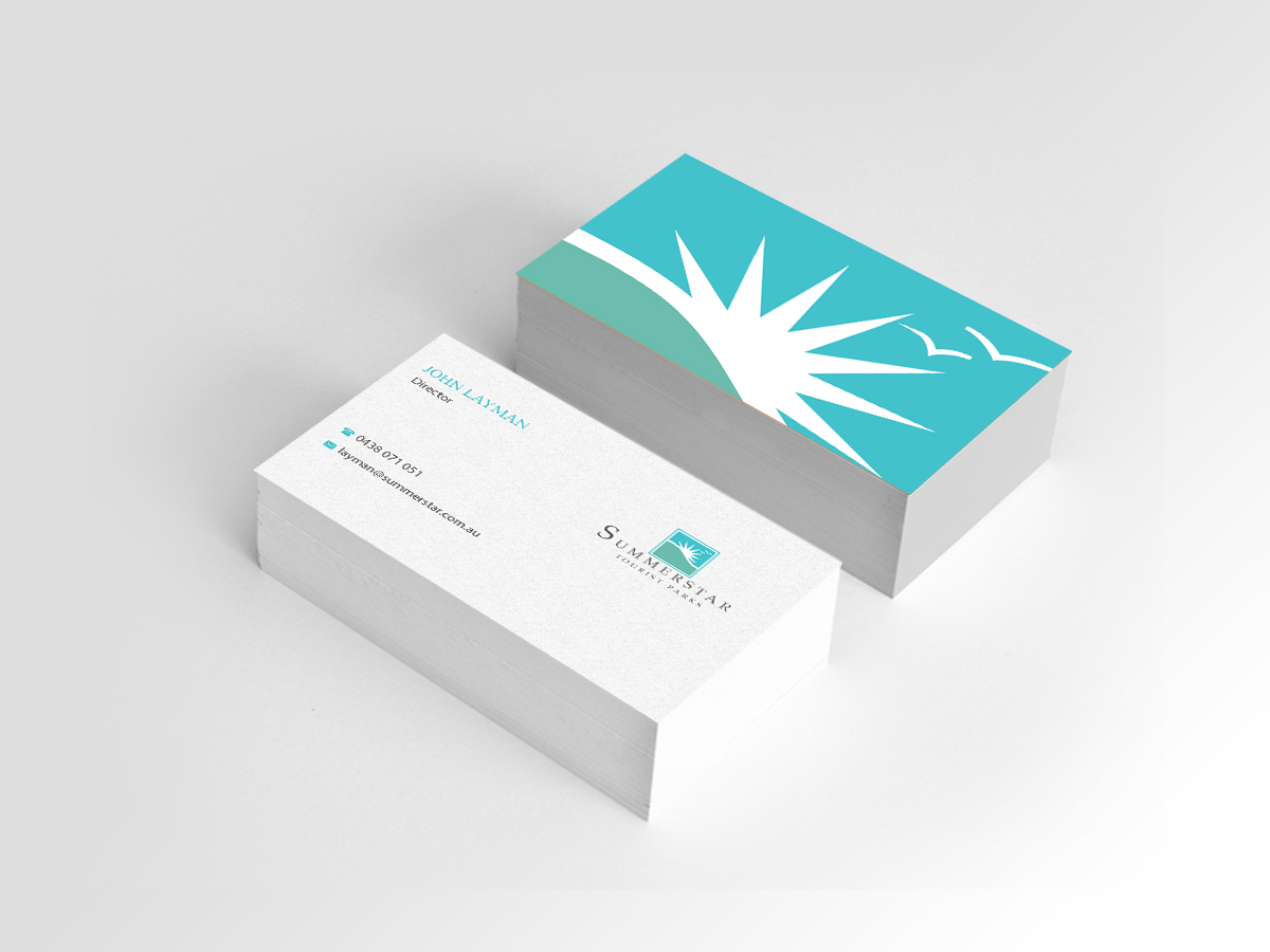 Business Card Design by Creations Box 2015 for Summerstar Pty Ltd | Design #16785189