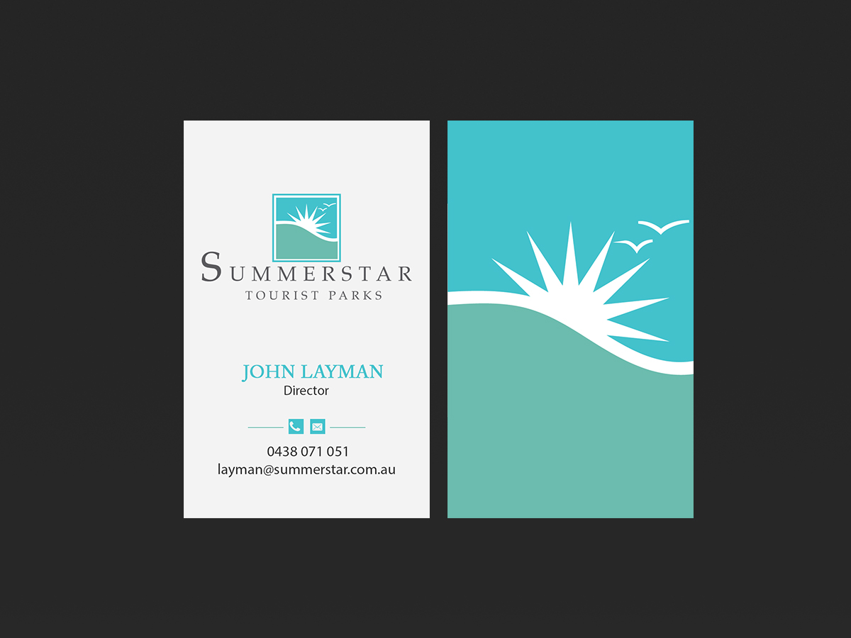 Business Card Design by Creations Box 2015 for Summerstar Pty Ltd | Design #16786735