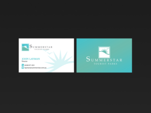 Visitenkarten-Design von Creations Box 2015 für Summerstar Pty Ltd | Design: #16786738