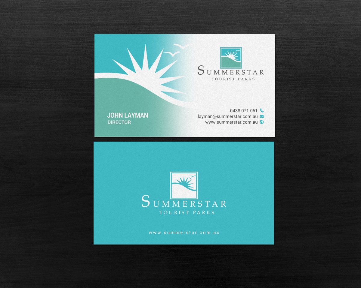 Diseño de Tarjeta de Presentación por chandrayaan.creative para Summerstar Pty Ltd | Diseño #16779240