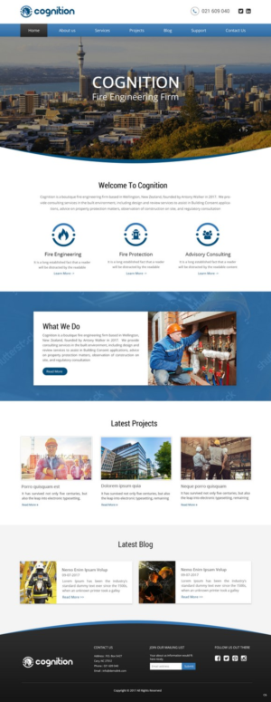 Web Design by pb for this project | Design: #16800708