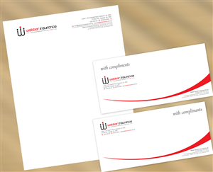 Letterhead Design by asimali for Webber Insurance Services | Design: #618179