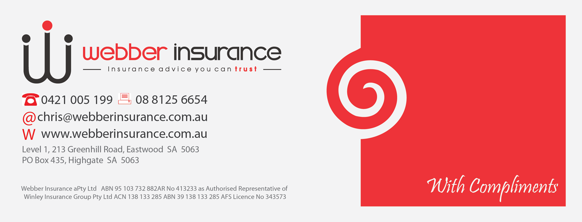 Letterhead Design by Dhruwin  for Webber Insurance Services | Design #618049