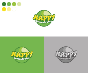 HAPPY Concentrates | Logo Design by FLoc! Studio