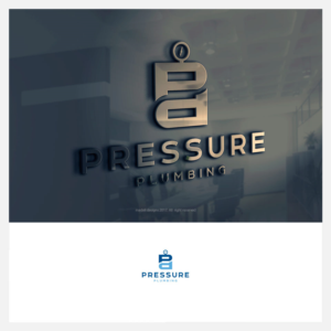 Pressure Plumbing | Logo Design by madeli