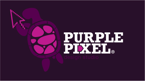 Logo Design by full360 for Purple Pixels Design Studio | Design #42132