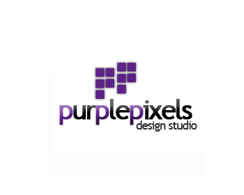 Logo Design by pixeljuice for Purple Pixels Design Studio | Design #42152