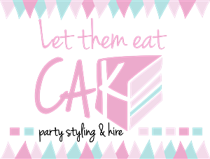 Logo Design by JoMike- Lapizé for Let them eat cake party styling and hire | Design: #2679099