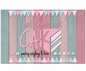 Logo Design by JoMike- Lapizé for Let them eat cake party styling and hire | Design: #2679109