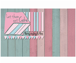 Logo Design by JoMike- Lapizé for Let them eat cake party styling and hire | Design: #2679167