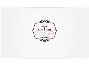 Logo Design by Cherry Pop Design for Let them eat cake party styling and hire | Design: #2689977