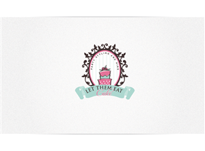 Logo Design by Cherry Pop Design for Let them eat cake party styling and hire | Design: #2690011