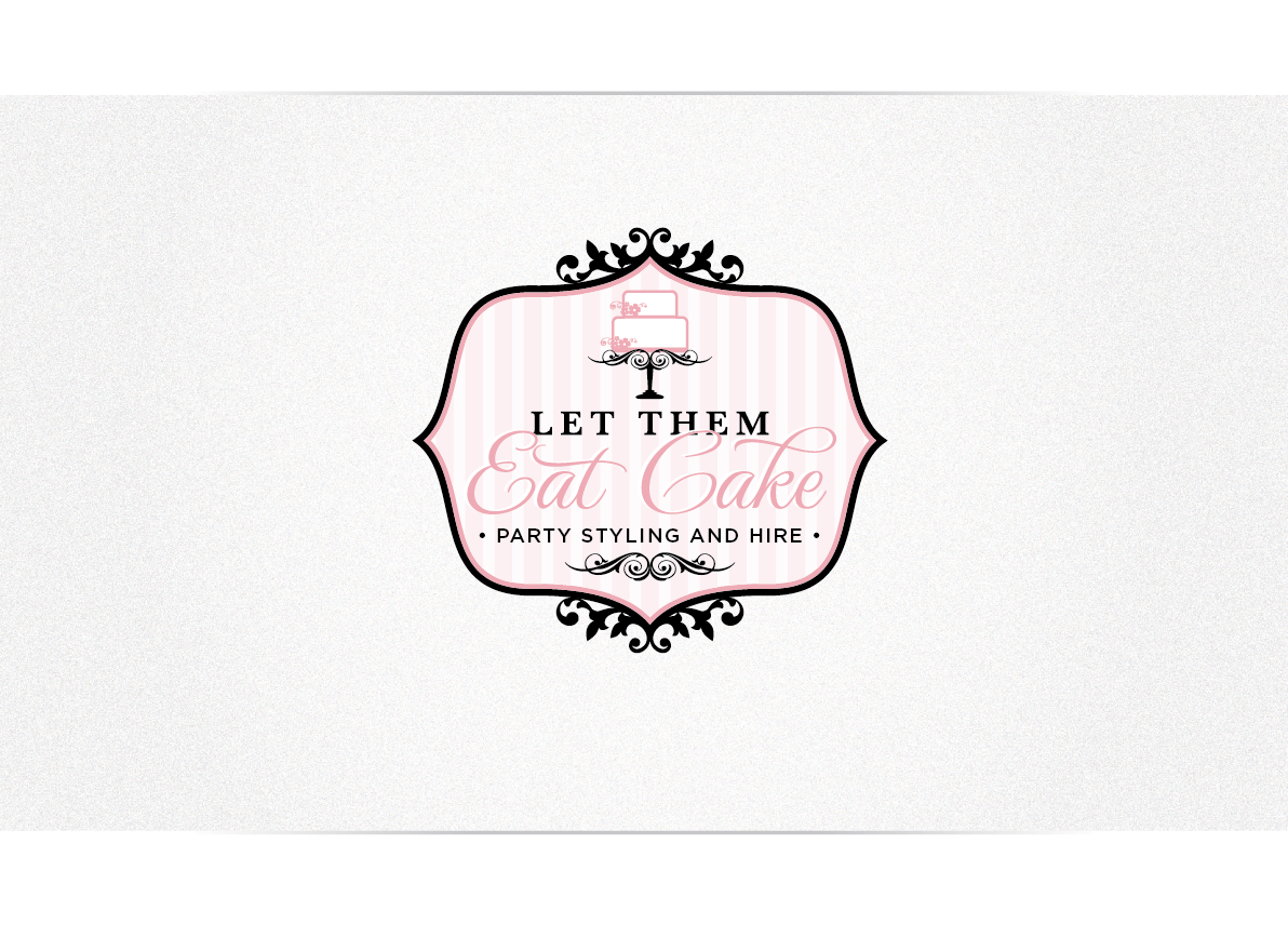 Diseño de Logo por Cherry Pop Design para Let them eat cake party styling and hire | Diseño #2770702