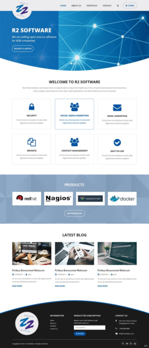 Web Design by pb for R2 Software BV | Design: #16813137