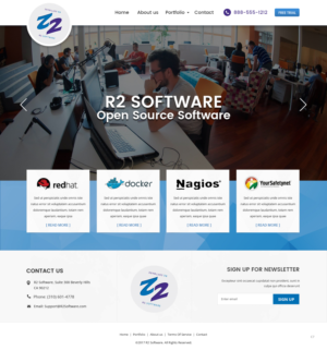 Web Design by pb for R2 Software BV | Design: #16813138