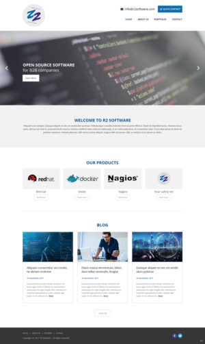 Web Design by pb for R2 Software BV | Design: #16813142