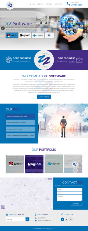Web Design by rightway for R2 Software BV | Design: #16801288