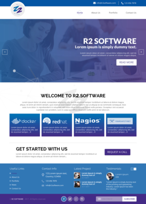 Web Design by rightway for R2 Software BV | Design: #16801292