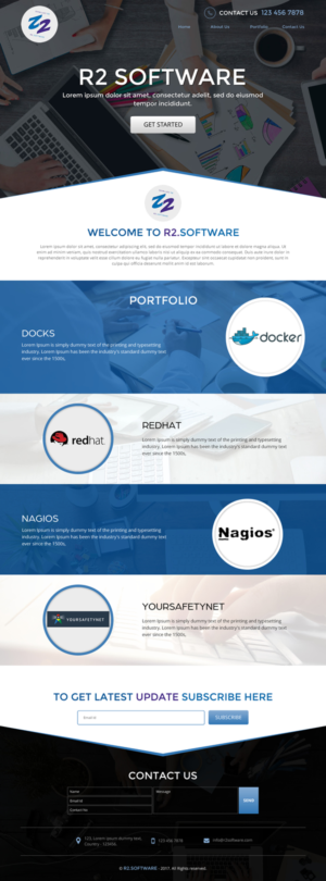 Web Design by rightway for R2 Software BV | Design: #16801347