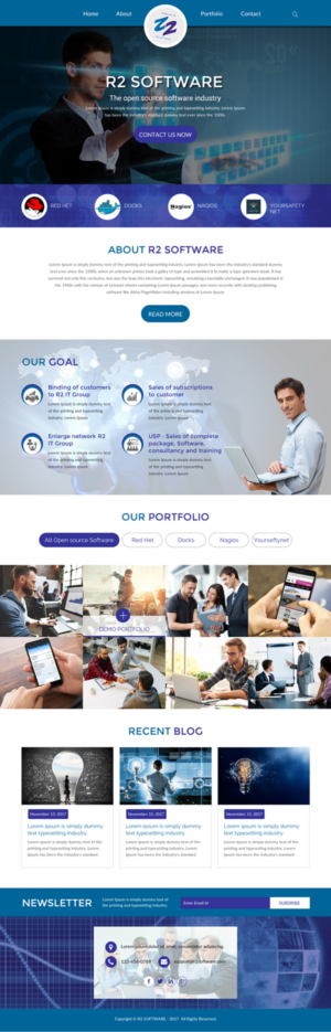 Web Design by rightway for R2 Software BV | Design: #16801349