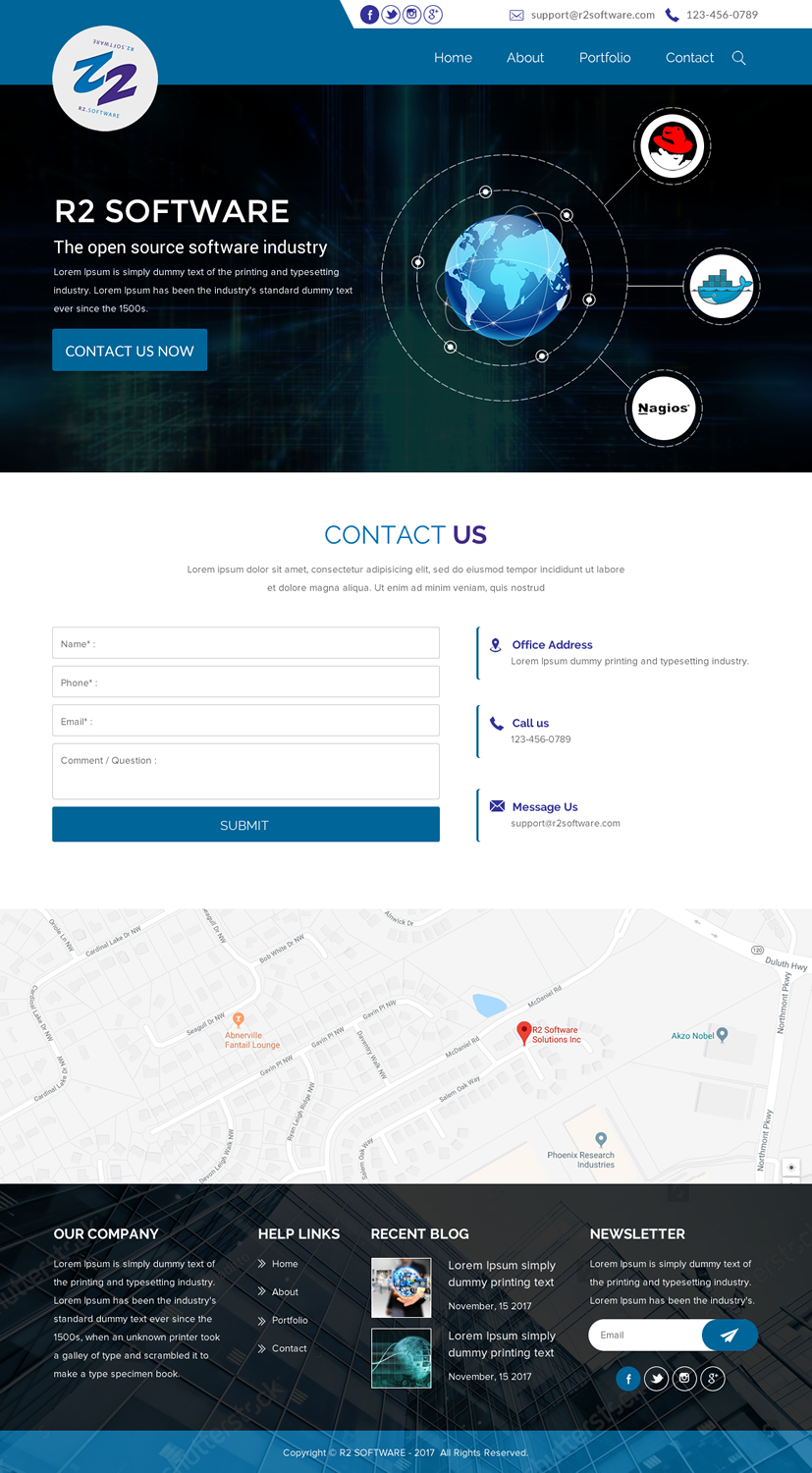 Web-Design von rightway für R2 Software BV | Design #17007730