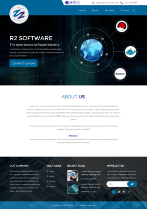 Web Design by rightway for R2 Software BV | Design: #17007732