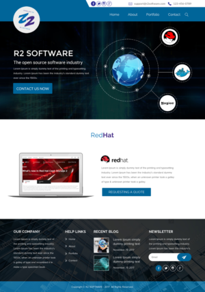 Web Design by rightway for R2 Software BV | Design: #17007734