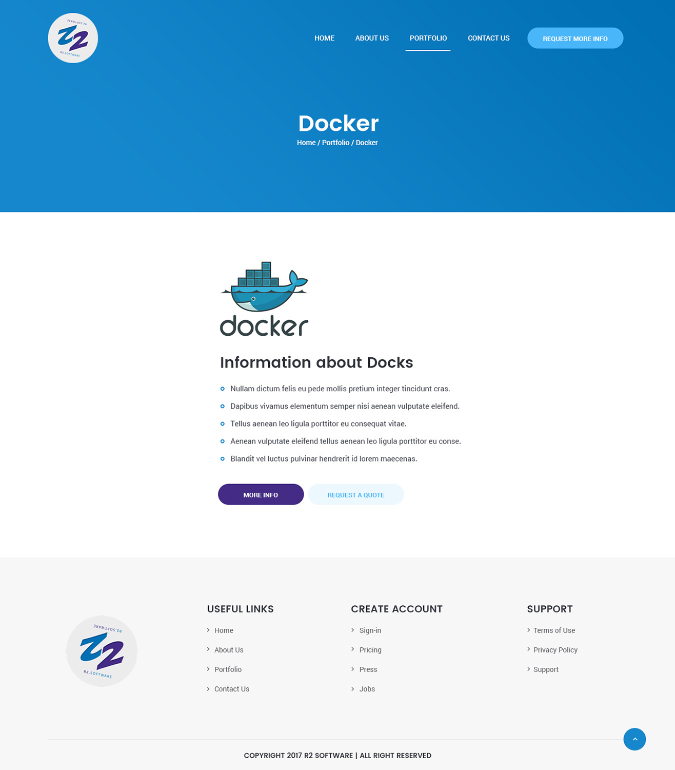 Web Design by syrwebdevelopment for R2 Software BV | Design #16862540