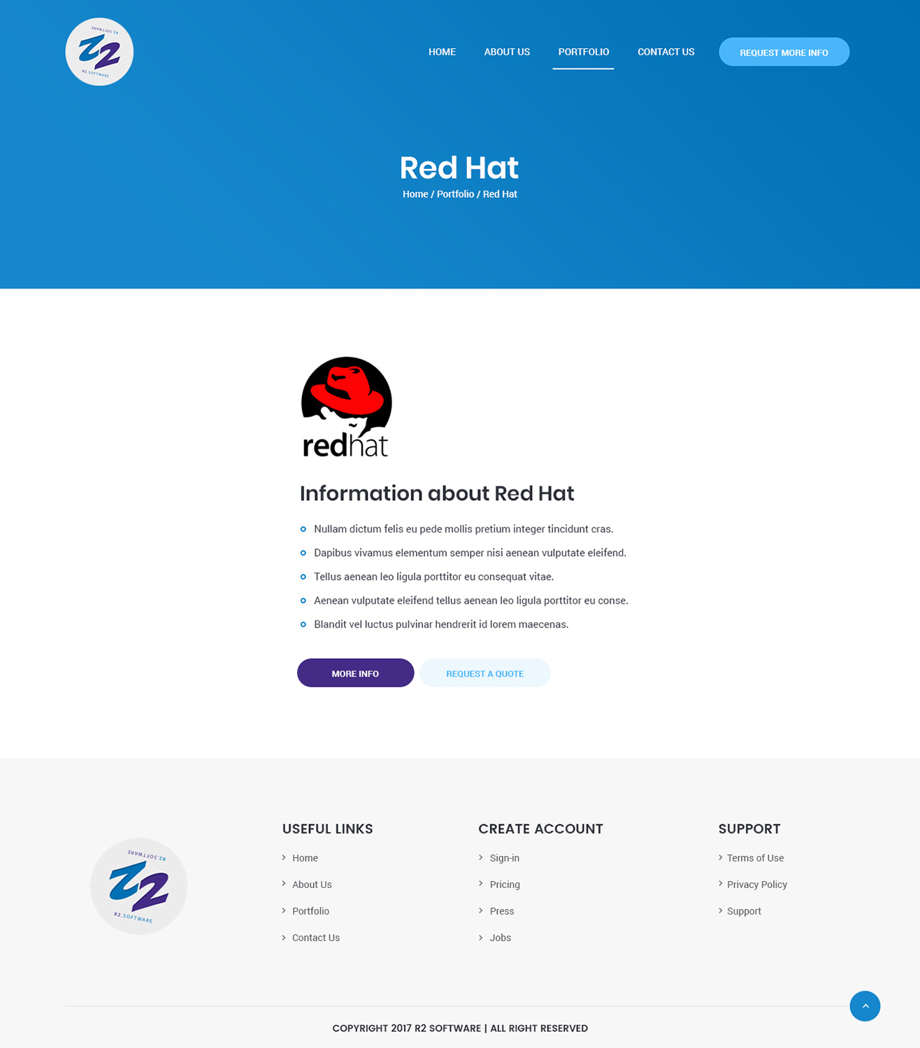 Web-Design von syrwebdevelopment für R2 Software BV | Design #16862615