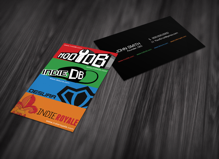 Business Card Design by diRtY.EMM for this project | Design #612605