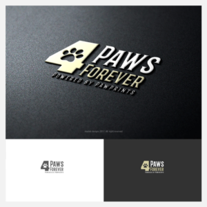 4 Paws Forever | Logo Design by Alex Martin