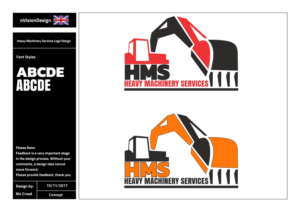 Logo Design by nvisiondesign.co.uk for Heavy Machinery Services | Design: #16794590