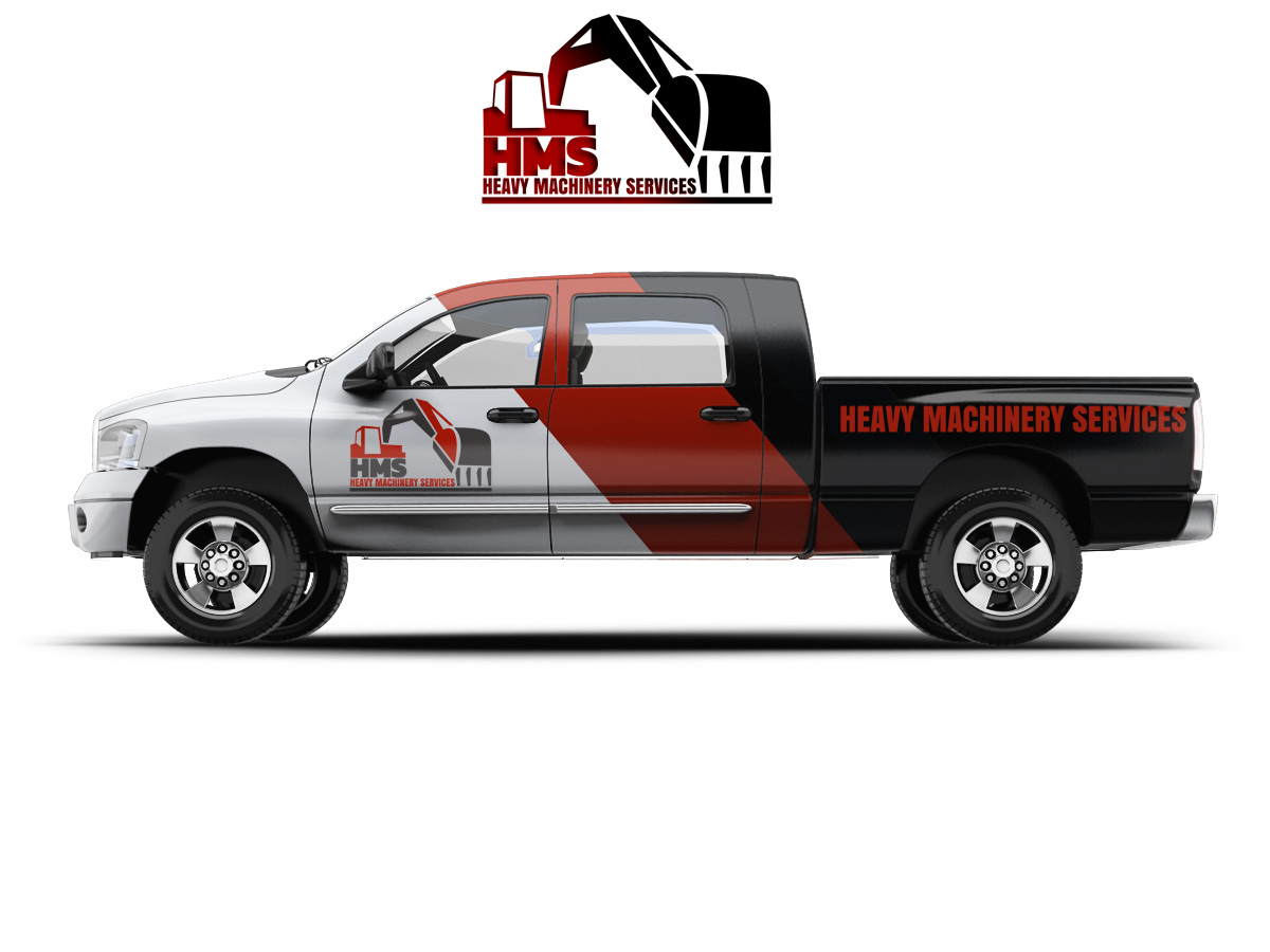 Logo Design by nvisiondesign.co.uk for Heavy Machinery Services | Design #16795124