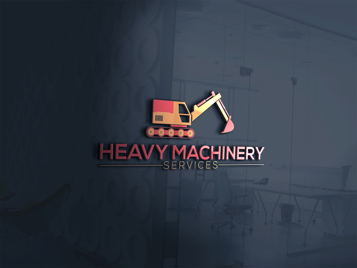 Logo Design by Alhamduliallah for Heavy Machinery Services | Design #16806254