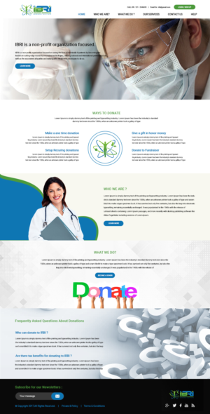 Diseño Web por Pavanipriya suresh para este proyecto | Diseño #16872201