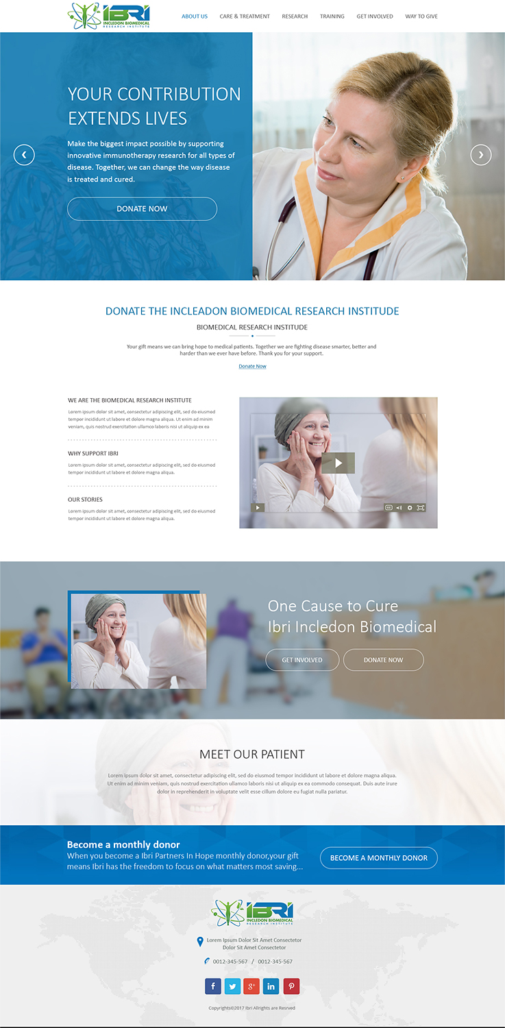 Web Design by PiXthemes for this project | Design #16906580