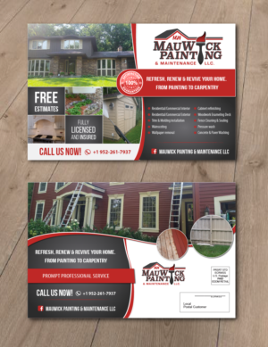 Flyer-Design von alex989 für MauWick Pating & Maintenance LLC | Design: #16798408